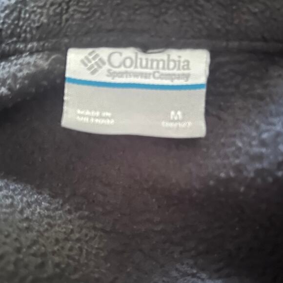 GUC Kid's Black Columbia Fleece Jacket Soft Warm Size XL - Picture 3 of 5